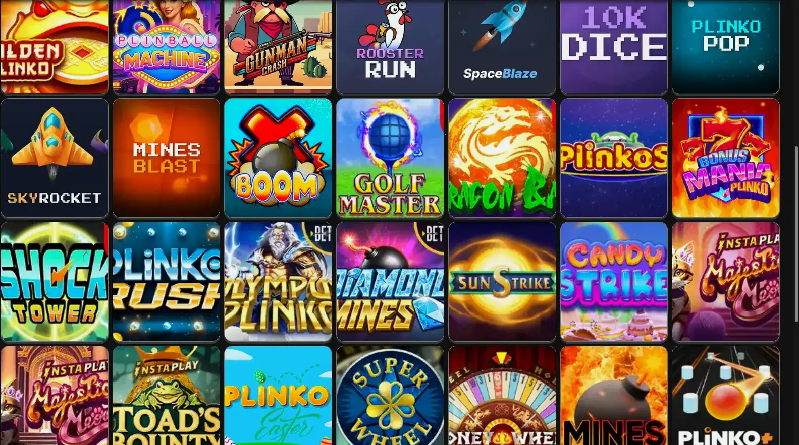 Турнирная таблица и призы в казино